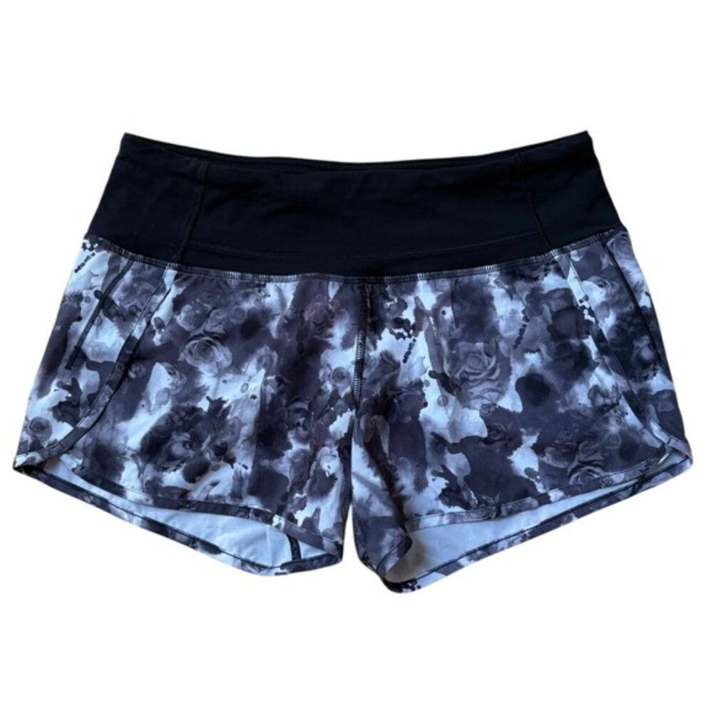 Lululemon Women Floral 4" Shorts Size 4